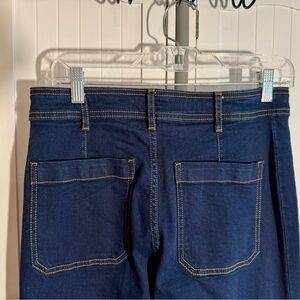 Bagatelle Blue Denim Wide-Leg Jeans